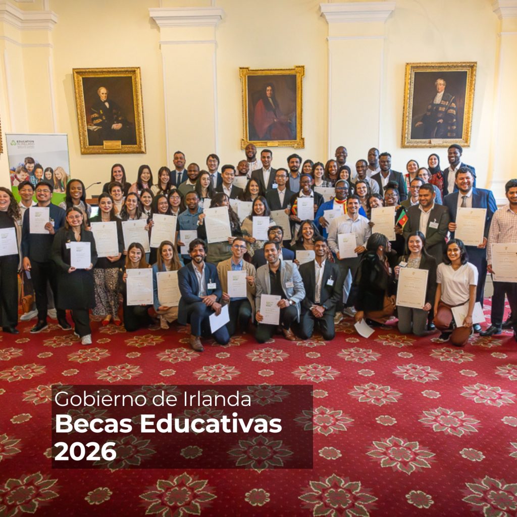 Becas de educación internacional del Gobierno de Irlanda | Hasta el 12 de marzo