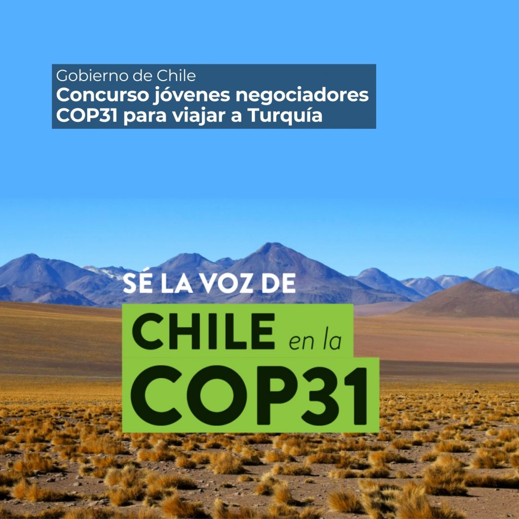 Concurso jóvenes negociadores COP31 para viajar a Turquía | Hasta el 15 de marzo