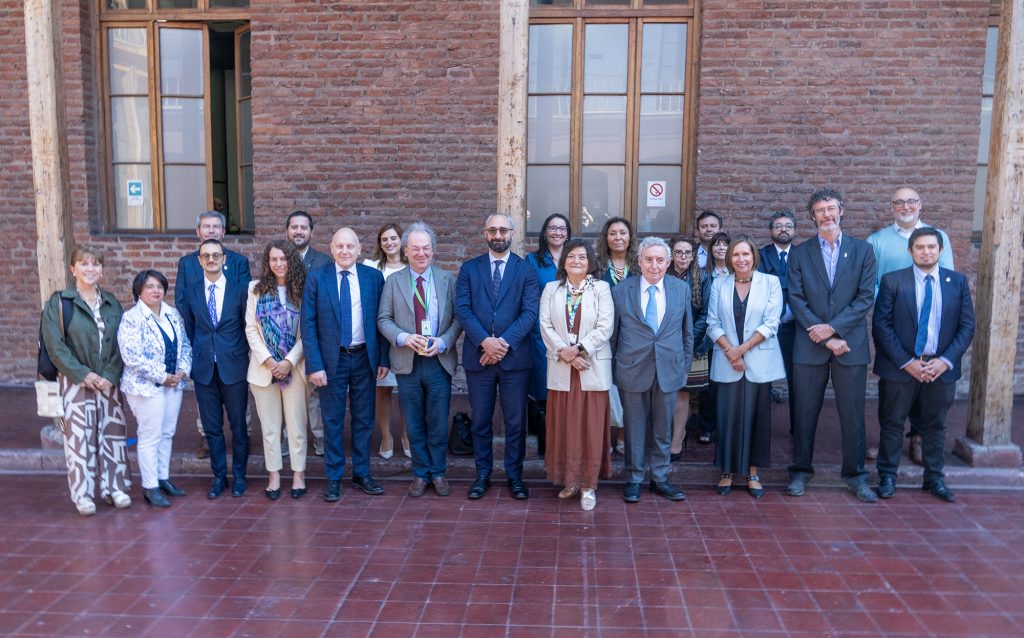 Ues estatales y delegación italiana se reúnen en la UTEM para fortalecer investigación y movilidad